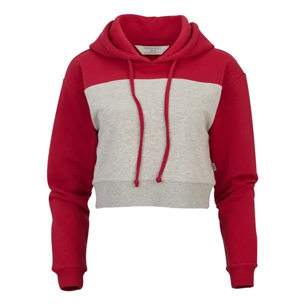 Boxercraft Women's Cropped Fleece Hooded Sweatshirt... from ASI 84358 S&S Activewear
