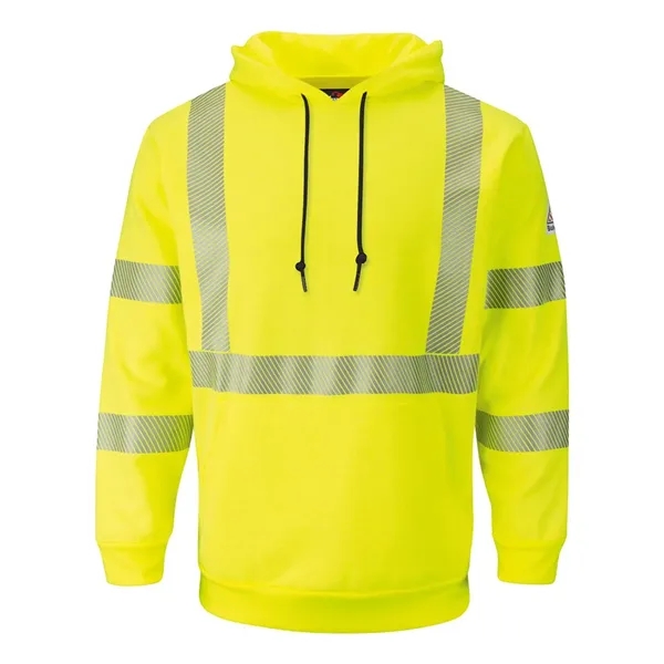 Bulwark Hi-Visibility Pullover Hooded Fleece Sweatshirt... from ASI 84358 S&S Activewear