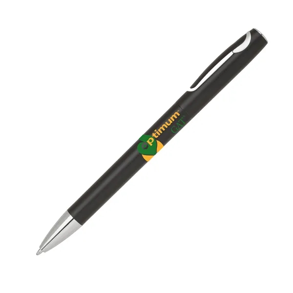 Twist action plastic pen with metallic color.  Pens can come... from ASI 68190 Lungsal / Lungsal