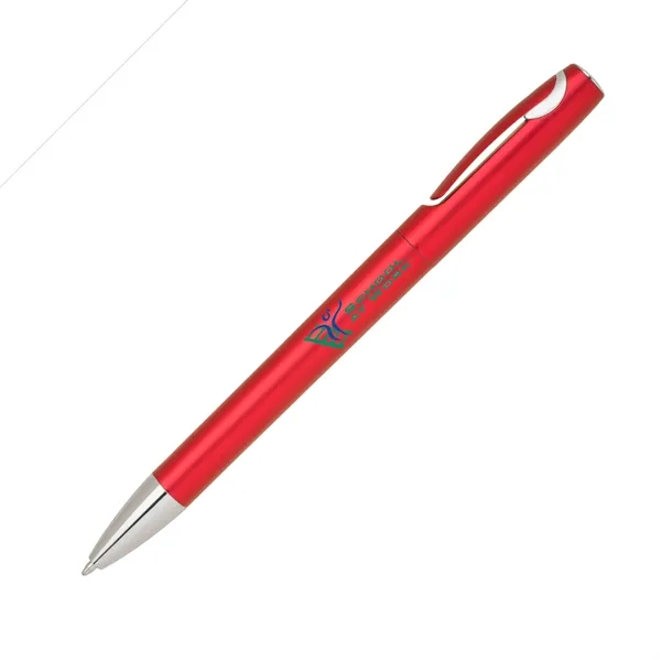 Twist action plastic pen with metallic color.  Pens can come... from ASI 68190 Lungsal / Lungsal