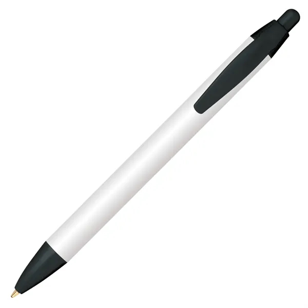 Wide body click action plastic ballpoint pen which features a large... from ASI 68190 Lungsal / Lungsal