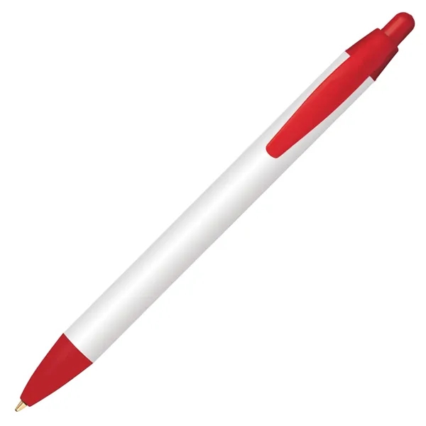 Wide body click action plastic ballpoint pen which features a large... from ASI 68190 Lungsal / Lungsal