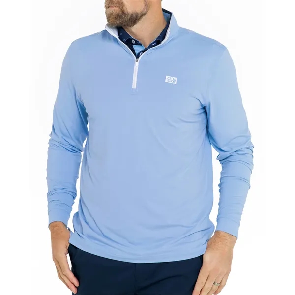 A lightweight performance q-zip featuring high-tech, soft-poly fabric engineered to keep... from ASI 38120 Ball Pro / Diversified Quality Kitchenware / Branded Apparel Designs