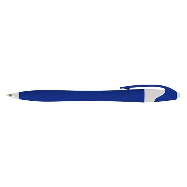Solid colored plastic ballpoint pen with click action.... from ASI 68190 Lungsal / Lungsal