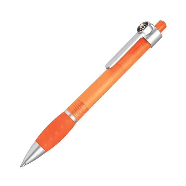 Colorful click action retractable ballpoint with comfortable matching grip and compass... from ASI 68190 Lungsal / Lungsal