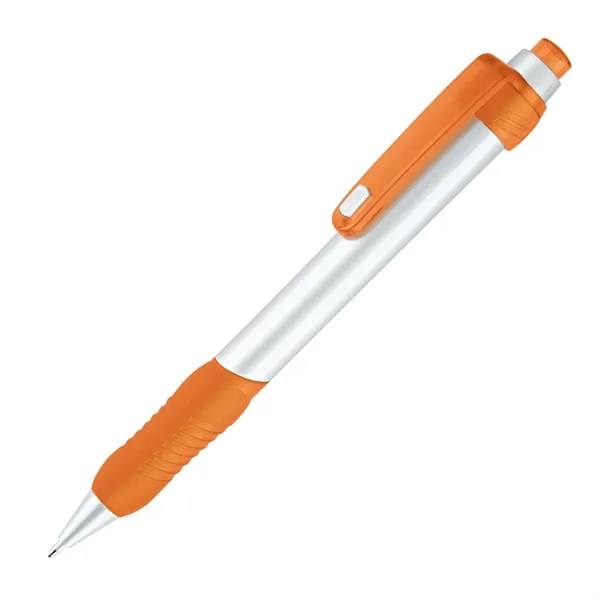 Click action ballpoint pen with solid silver body & grip.... from ASI 68190 Lungsal / Lungsal