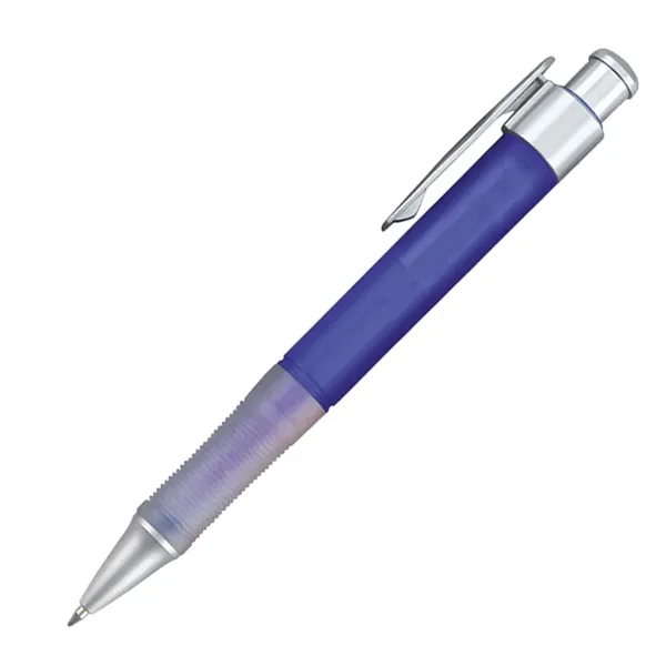 Click action ballpoint pen with frosted jumbo barrel.... from ASI 68190 Lungsal / Lungsal