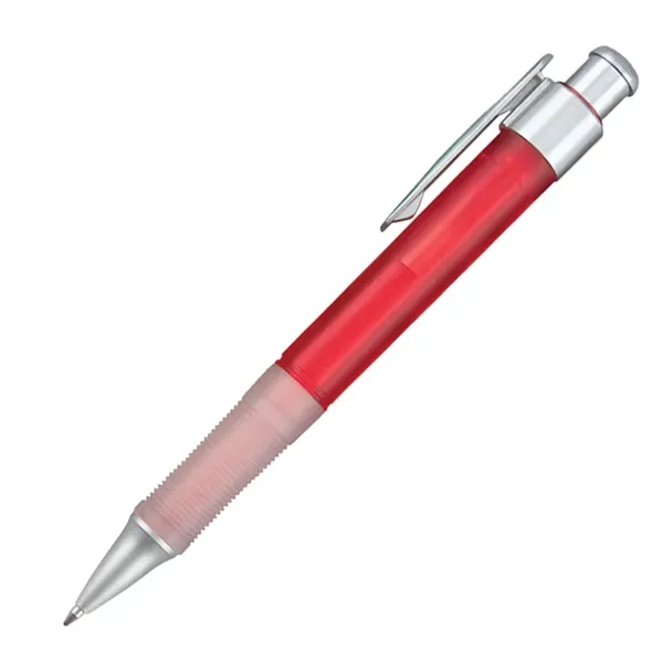 Click action ballpoint pen with frosted jumbo barrel.... from ASI 68190 Lungsal / Lungsal