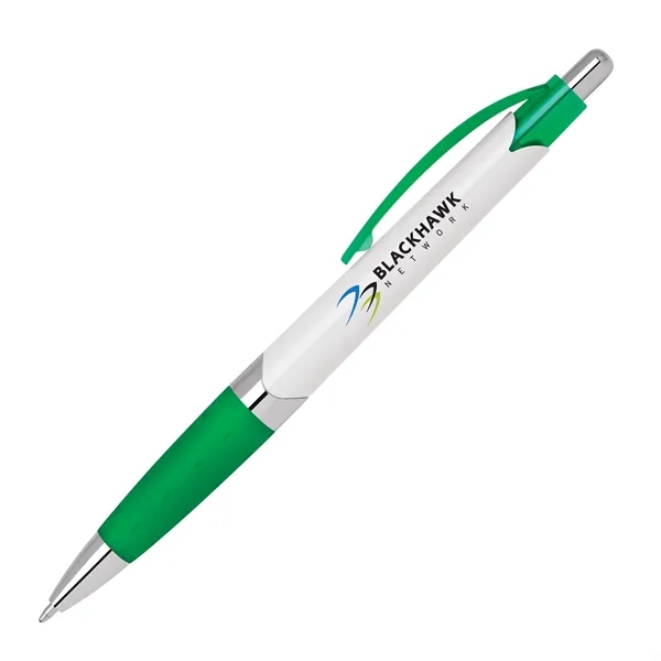 Click action pen with colorful grip.... from ASI 68190 Lungsal / Lungsal