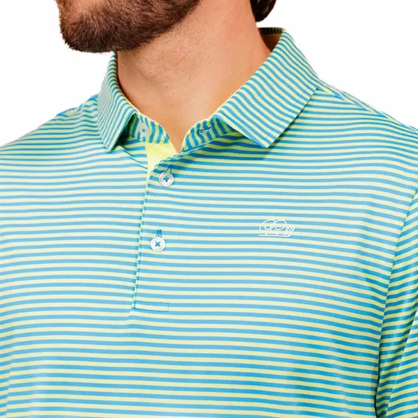 A lightweight performance polo featuring high-tech, soft-poly fabric engineered to keep... from ASI 38120 Ball Pro / Diversified Quality Kitchenware / Branded Apparel Designs