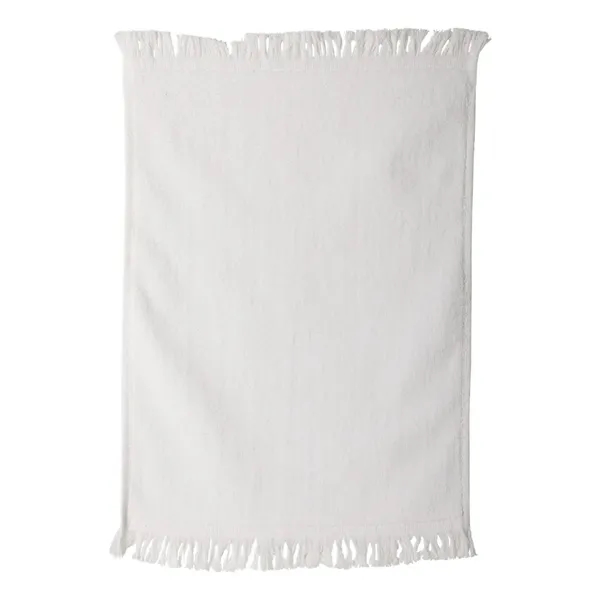Cotton velour fringed towel, blank.... from ASI 84358 S&S Activewear