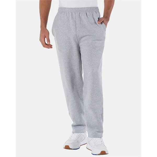 Fleece sweat pants made of cotton/polyester with pockets and moisture-wicking.... from ASI 84358 S&S Activewear
