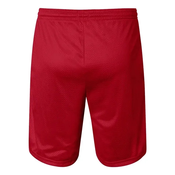 Polyester mesh shorts with a full athletic fit, sideseam pockets and... from ASI 84358 S&S Activewear