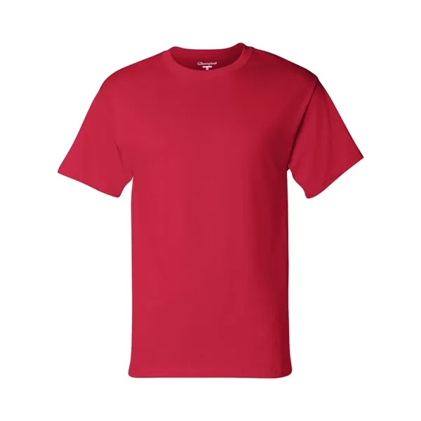 Cotton short sleeve T-shirt made with a tag-free neck label, shoulder-to-shoulder... from ASI 84358 S&S Activewear