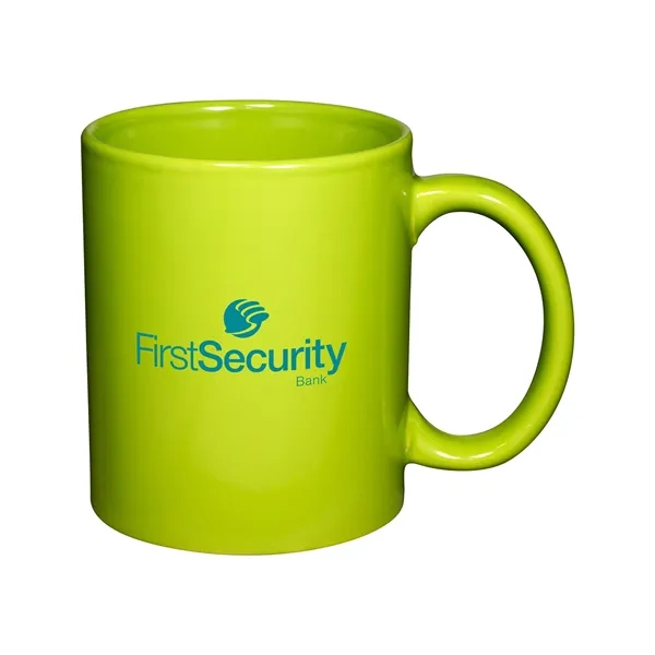 11 oz. ceramic mug with C-handle and customization options.... from ASI 79530 Prime Line