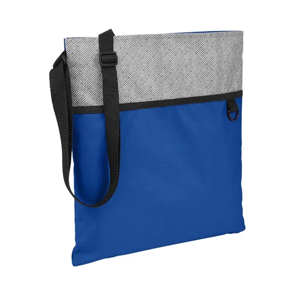 Patchwork Eco Friendly Crossbody Tote Bag... from ASI 79530 Prime Line