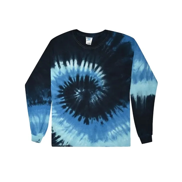 Colortone Tie-Dyed Long Sleeve T-Shirt... from ASI 84358 S&S Activewear