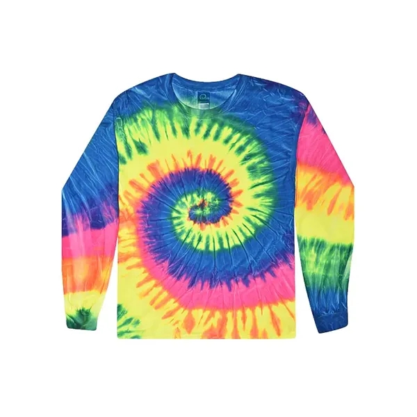 Colortone Tie-Dyed Long Sleeve T-Shirt... from ASI 84358 S&S Activewear