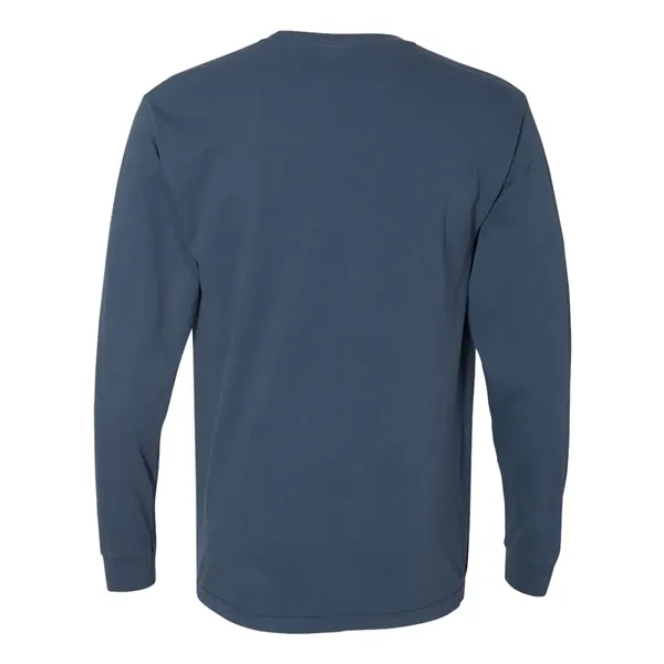 Comfort Colors Long Sleeve T-Shirt With Pocket, blank.... from ASI 84358 S&S Activewear
