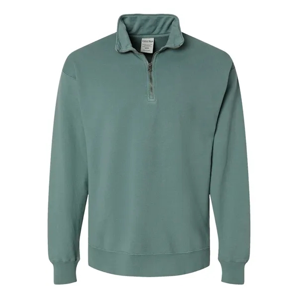 ComfortWash by Hanes Garment-Dyed Quarter-Zip Sweatshirt... from ASI 84358 S&S Activewear