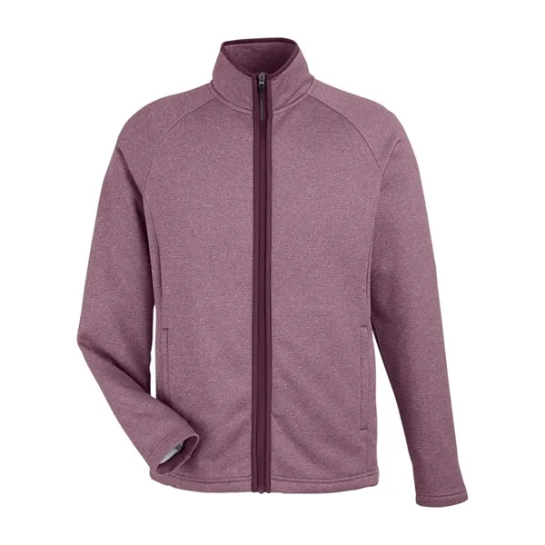 CORE365 Venture Heathered Stripe Full-Zip... from ASI 84358 S&S Activewear