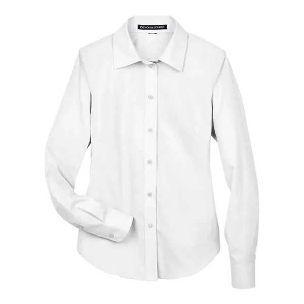 DJ Classic Women's Crown Collection® Broadcloth Woven Shirt... from ASI 84358 S&S Activewear