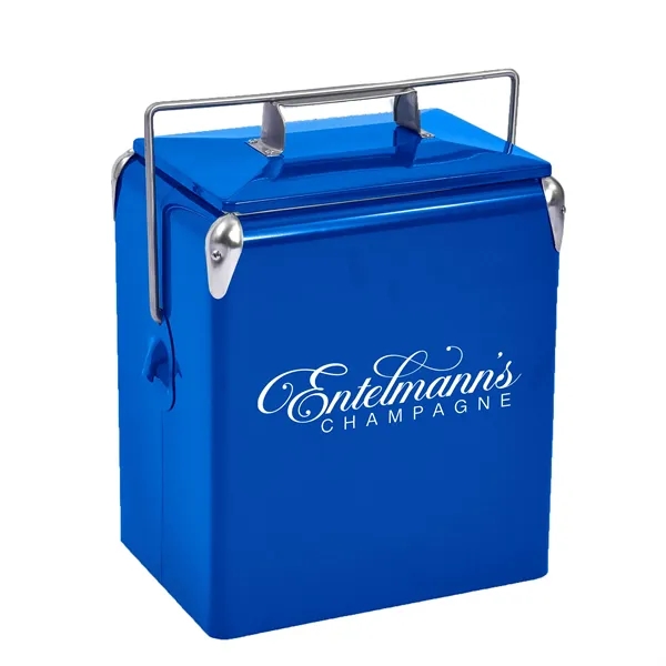 Old school cool meets modern tech-this nostalgic cooler blends timeless charm... from ASI 87188 Showdown Displays
