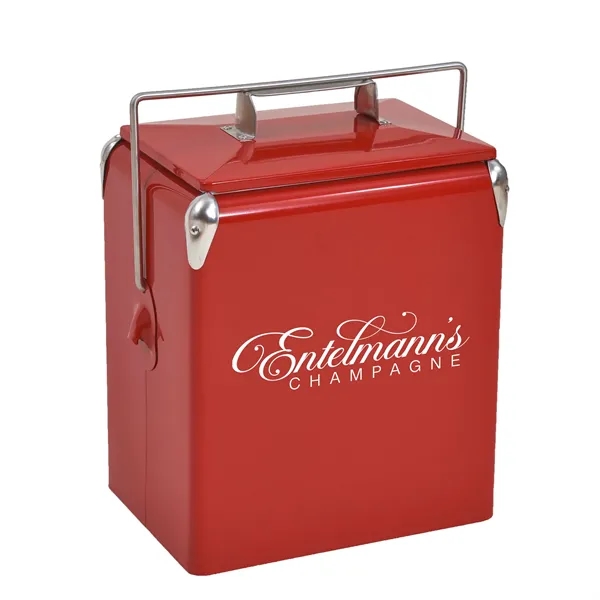 Old school cool meets modern tech-this nostalgic cooler blends timeless charm... from ASI 87188 Showdown Displays