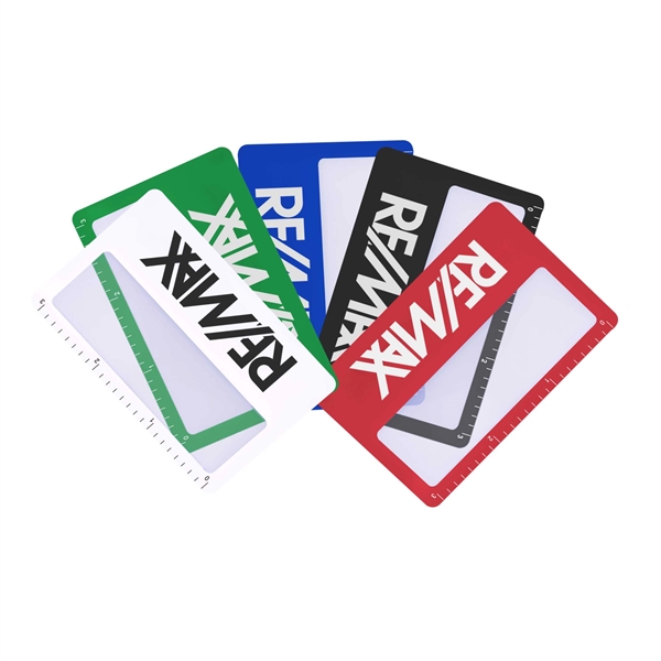 Credit card size paper thin magnifier.... from ASI 74585 Nu Promo International / Nu Promo Line