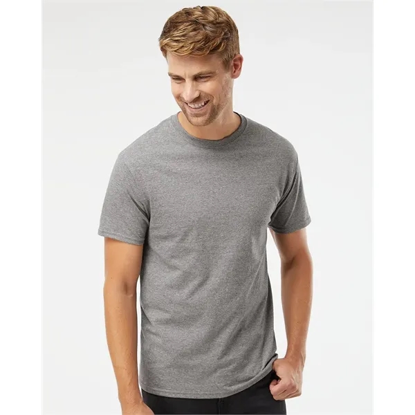 Adult T-shirt. 5.0 oz., pre-shrunk 100% cotton. Blank product.... from ASI 84358 S&S Activewear
