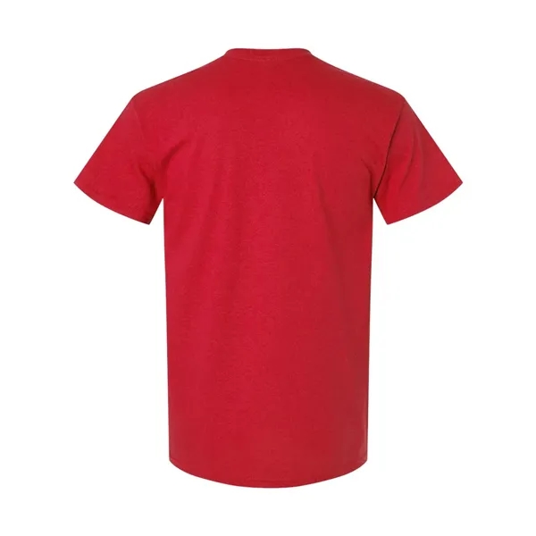 Adult T-shirt with a pocket of 6.0 oz preshrunk 100% cotton.... from ASI 84358 S&S Activewear