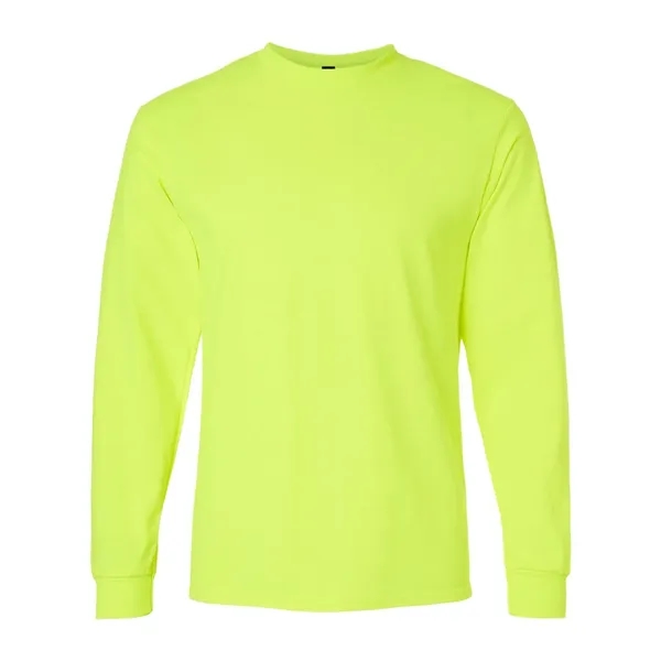 Long sleeve T-shirt made of Ultra Cotton with quarter-turned construction and... from ASI 84358 S&S Activewear