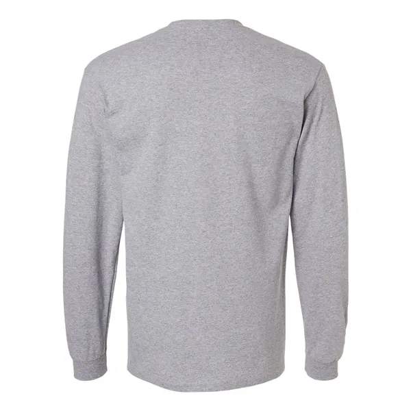 Long sleeve T-shirt made of Ultra Cotton with quarter-turned construction and... from ASI 84358 S&S Activewear