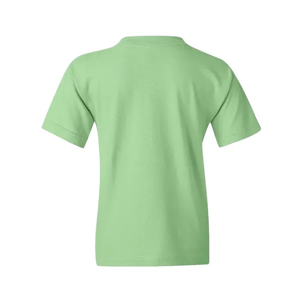 Youth 5.3 oz pre-shrunk, 100% heavy cotton t-shirt. Blank product.... from ASI 84358 S&S Activewear