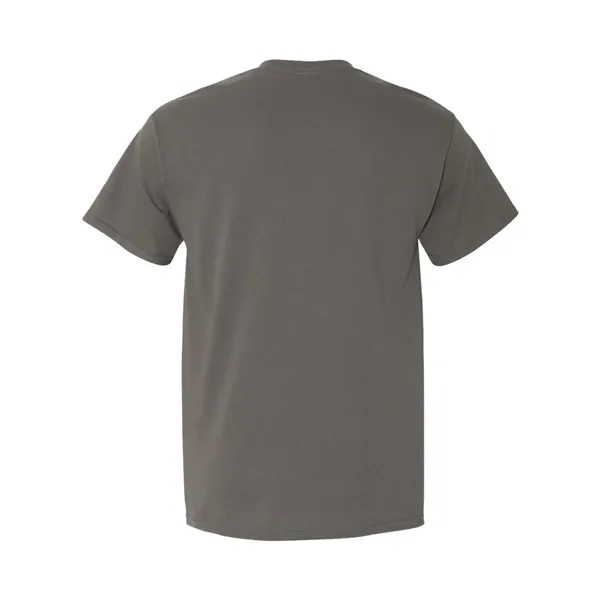 100% heavy cotton, pre-shrunk t-shirt with left chest pocket.... from ASI 84358 S&S Activewear