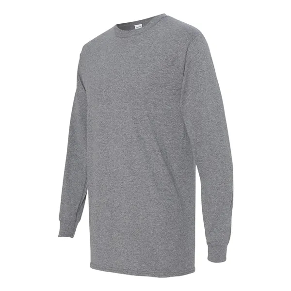 Heavy 100% cotton long sleeve 5.3 oz t-shirt. Blank product.... from ASI 84358 S&S Activewear