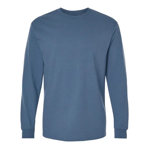 Heavy 100% cotton long sleeve 5.3 oz t-shirt. Blank product.... from ASI 84358 S&S Activewear