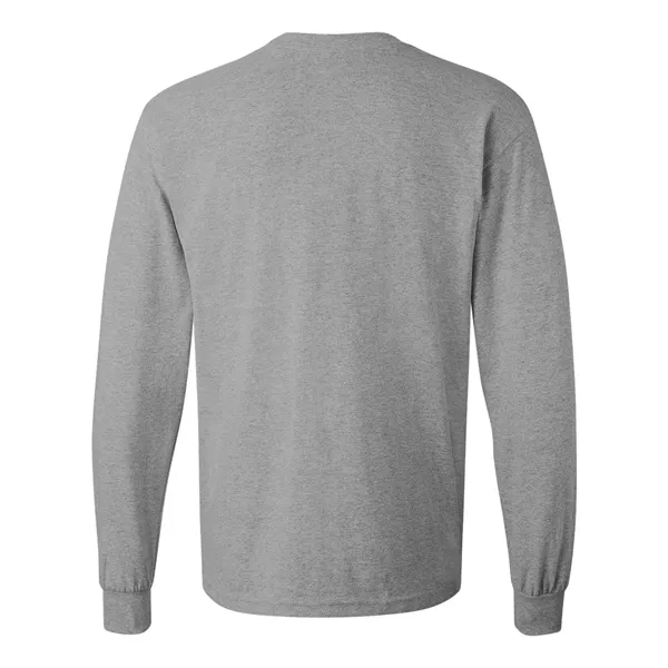 Heavy 100% cotton long sleeve 5.3 oz t-shirt. Blank product.... from ASI 84358 S&S Activewear