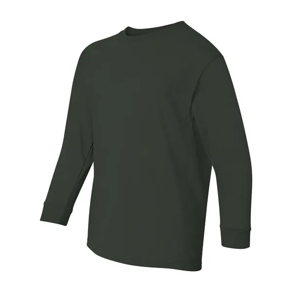 Youth 5.3 oz pre-shrunk, 100% heavy cotton t-shirt. Blank product.... from ASI 84358 S&S Activewear