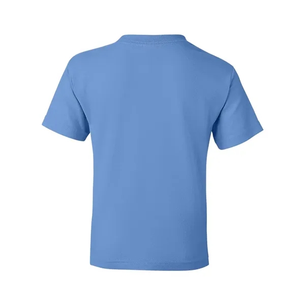 Youth 5.6 oz preshrunk 50% polyester / 50% cotton t-shirt. Blank... from ASI 84358 S&S Activewear