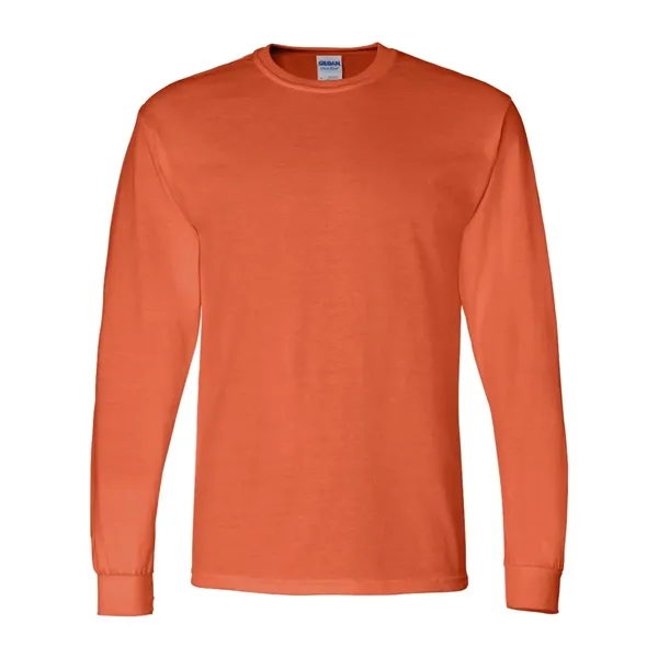 Adult pre-shrunk 50% cotton / 50% polyester long sleeve t-shirt. Blank... from ASI 84358 S&S Activewear
