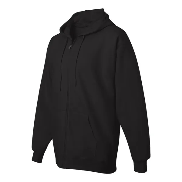 Full-zip hooded sweatshirt made of cotton/polyester fleece and low-pill, high-stitch density... from ASI 84358 S&S Activewear