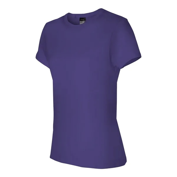 Women's contoured, side-seamed T-shirt made of preshrunk cotton in several available... from ASI 84358 S&S Activewear