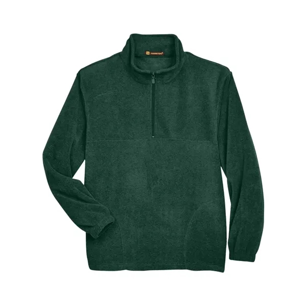 Harriton Quarter-Zip Fleece Pullover... from ASI 84358 S&S Activewear