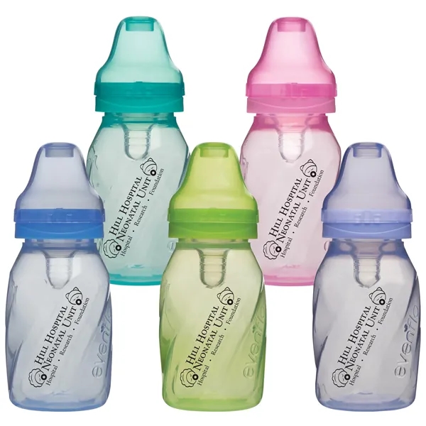 4 oz. plastic baby bottles in an assortment of colors.... from ASI 62190 Illini