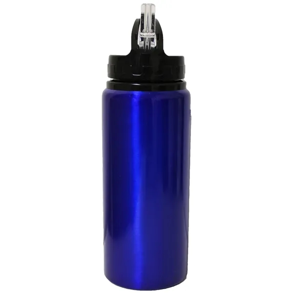 22 Oz. Sports water bottle, with straw drink spout, aluminum.... from ASI 36988 Artek USA Inc / Artek™