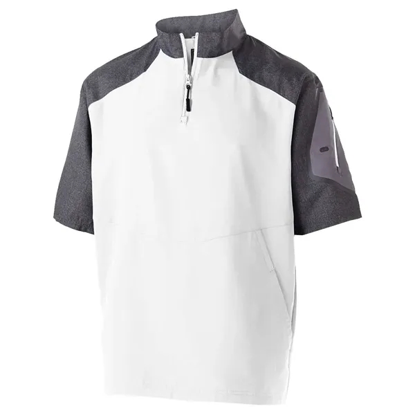 Holloway Raider Short Sleeve Quarter-Zip... from ASI 84358 S&S Activewear
