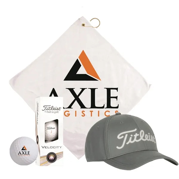 This golf kit features the Titleist Performance hat with classic Titleist... from ASI 38120 Ball Pro / Diversified Quality Kitchenware