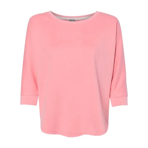 Women's Lounge Fleece Dolman Crewneck Sweatshirt... from ASI 84358 S&S Activewear