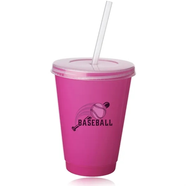 16 oz. color-changing tumbler with clear cap and straw.... from ASI 39552 BEL Promo